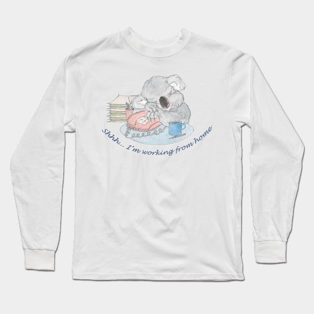 Call Waiting Long Sleeve T-Shirt by AussieLogic